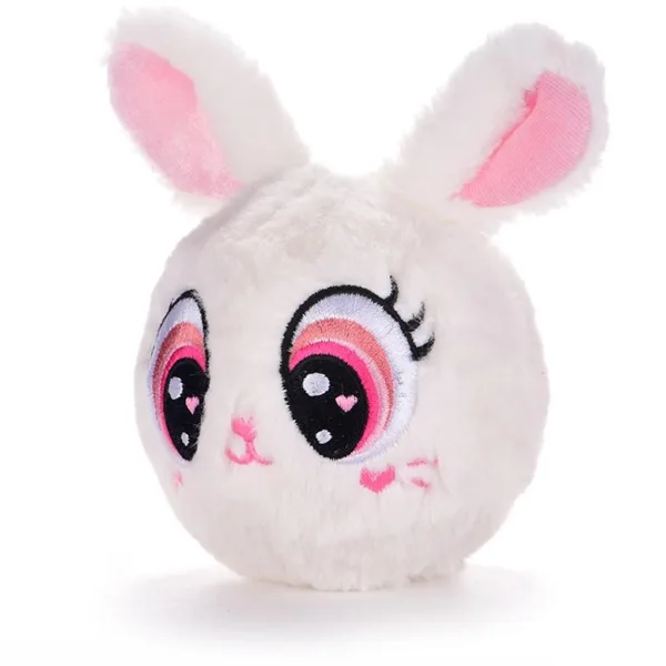 imagen de Bouncibles: Pelota de peluche rebotante - Evie el conejo blanco 2