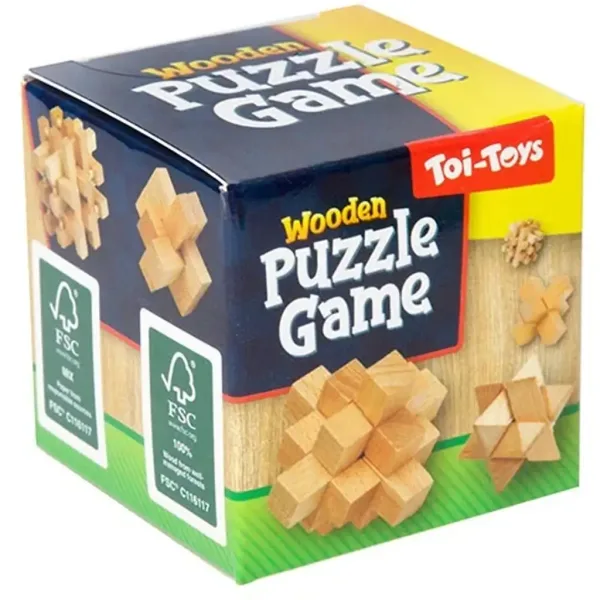 imagen de Brain Quest rompecabezas de madera en varias versiones 1ud 2
