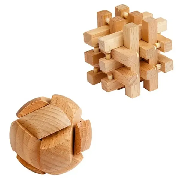 imagen de Brain Quest rompecabezas de madera en varias versiones 1ud 3