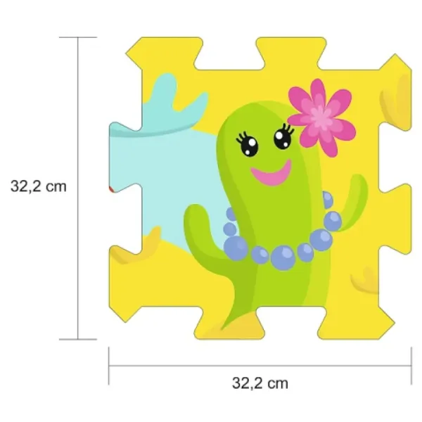 imagen de Cactus cantores puzzle de espuma - Terfl 2