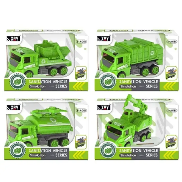 imagen de Camión de maquinaria en color verde en varias versiones 1