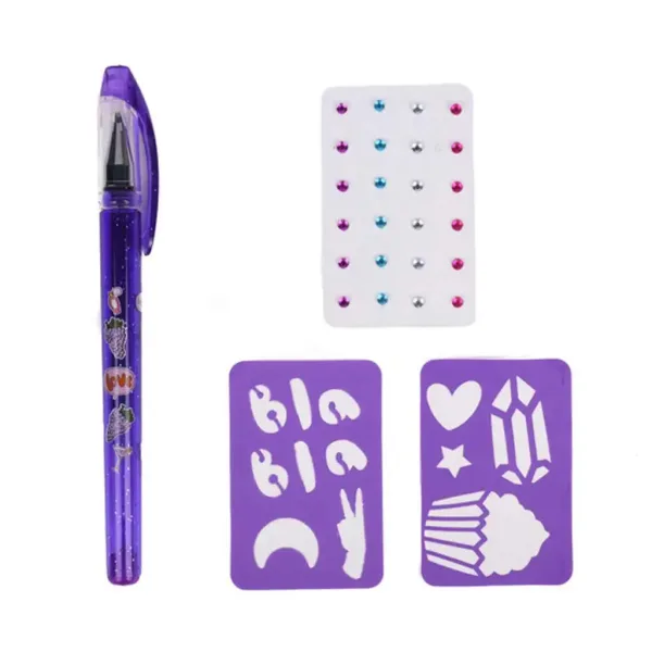 imagen de Canenco: ¡Crea! Set de bolígrafos de gel tatuadores varios 1ud 4