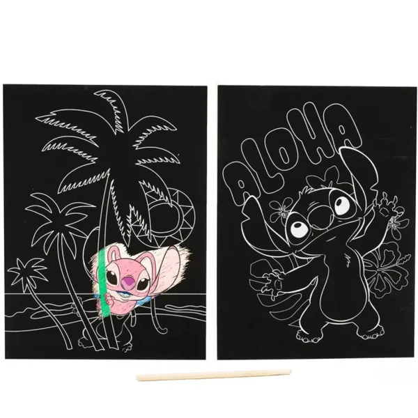 imagen de Canenco: Póster de rascar de Stitch, 29x15 cm, 2 unidades 3