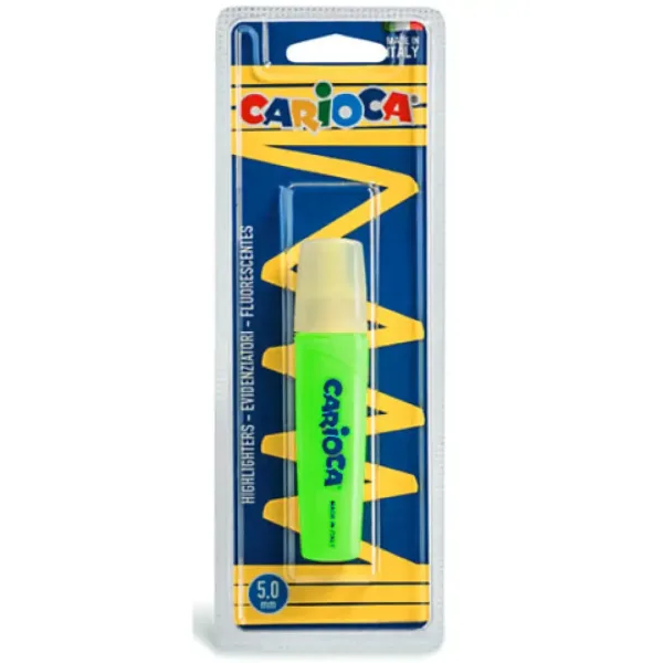 imagen de Carioca: Marcador de texto fluorescente en color verde neón 1