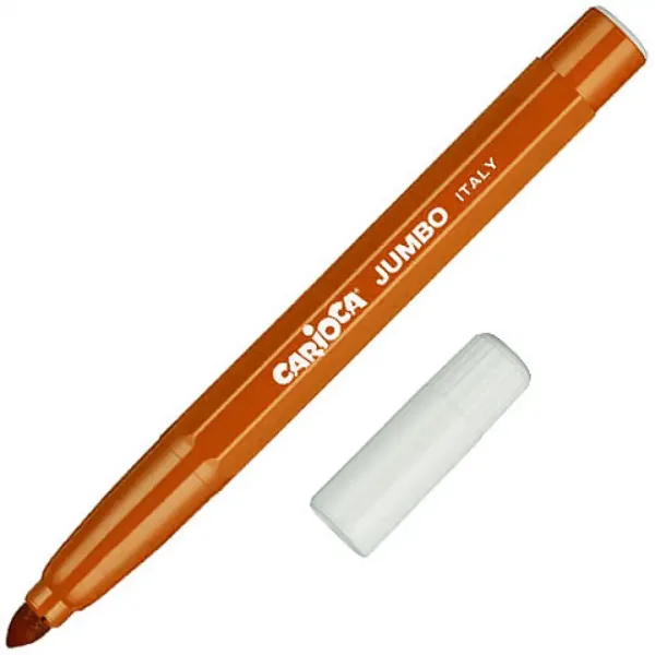 imagen de Carioca: Rotulador Jumbo lavable color marrón 1ud 1