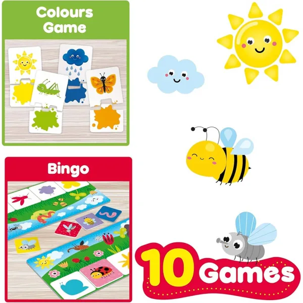 imagen de Carotina baby: Colección de juegos de desarrollo de habilidades para los más pequeños con 10 juegos diferentes - Lisciani 5