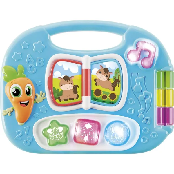 imagen de Carotina baby: Mesa de juego para el desarrollo de habilidades - Granja - Lisciani 2