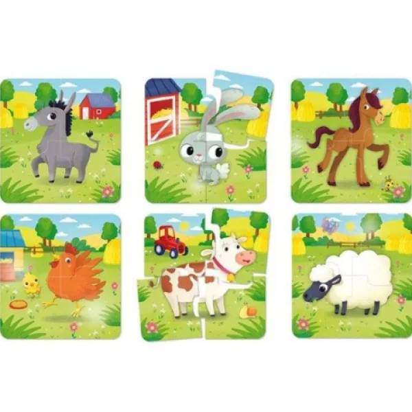 imagen de Carotina Baby: Puzzle de animales de granja 2
