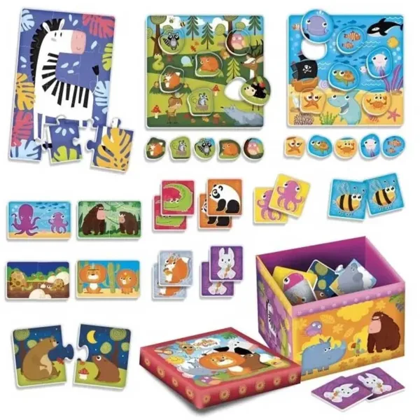 imagen de Carotina Baby: Super Caja con 10 juegos educativos - Lisciani 2