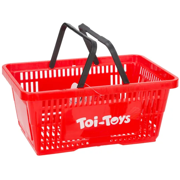 imagen de Carrito de compras con alimentos y productos del hogar 2