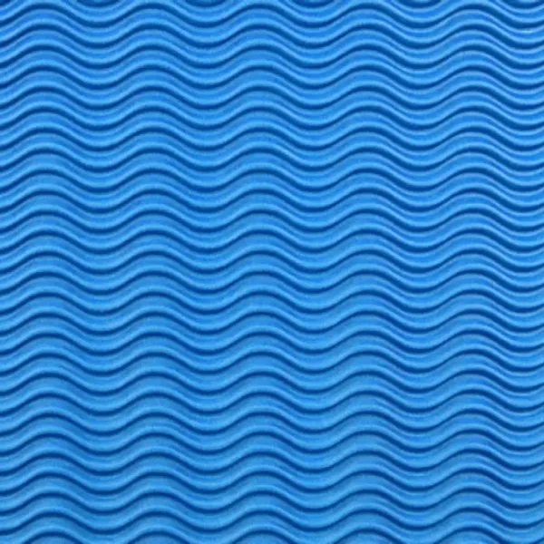 imagen de Cartón ondulado decorativo 3D azul B2 50x70cm 1ud 1