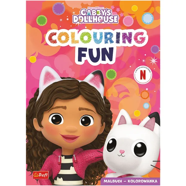 imagen de Casa de muñecas de Gabi: Libro para colorear de Gabi y Pandi Mancs - Trefl 1