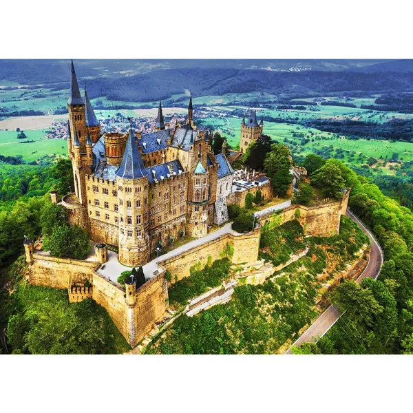 imagen de Castillo de Hohenzollern rompecabezas de 1000 piezas Premium plus quality - Trefl 2