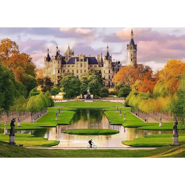 imagen de Castillo de Schwerin, Alemania rompecabezas premium de 1000 piezas - Trefl 2
