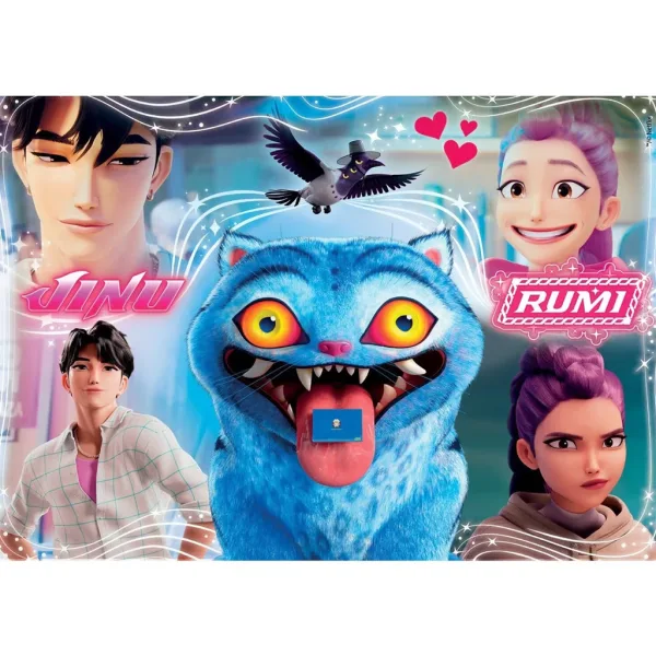 imagen de Cazadores de demonios K-Pop Derpy y amigos rompecabezas SuperColor de 104 piezas – Clementoni 2