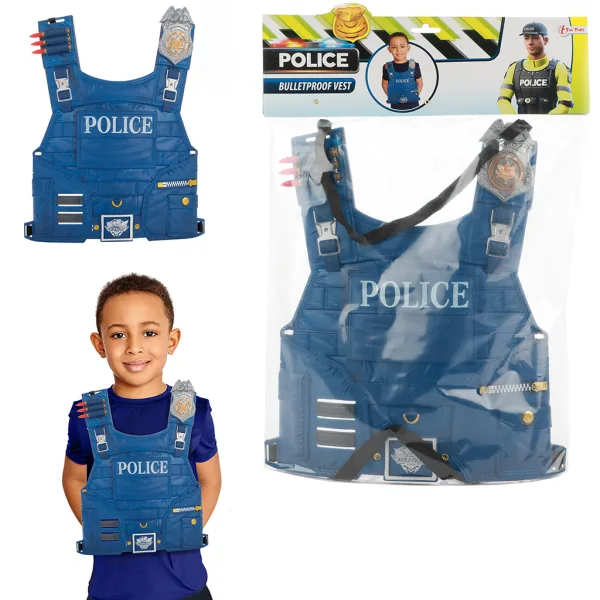 imagen de Chaleco táctico de policía para niños 2
