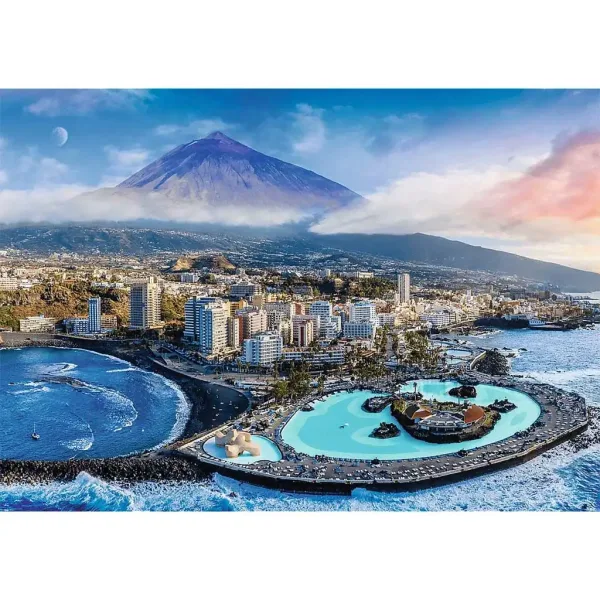 imagen de Ciudad de Tenerife, España rompecabezas HQ de 1000 piezas - Trefl 2