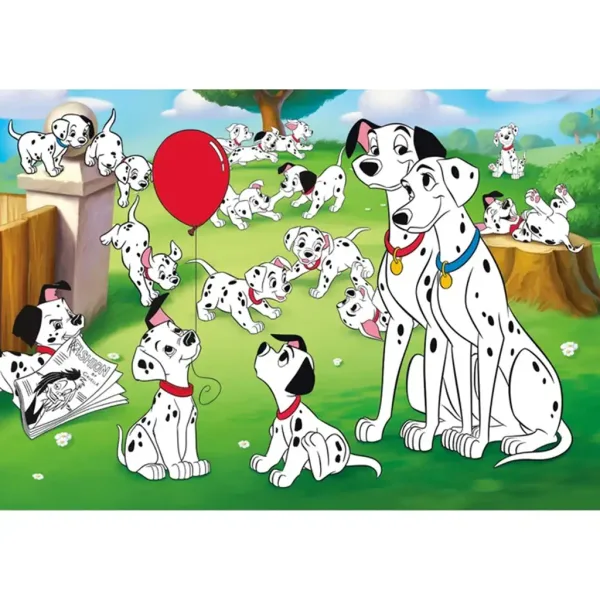 imagen de Clásicos de Disney: Puzzle maxi supercolor de 24 piezas de 101 dálmatas - Clementoni 2