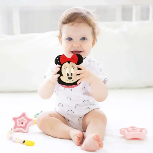 imagen de Clementoni Baby: Disney Baby figura de bola de peluche suave en cuatro versiones 1ud 3