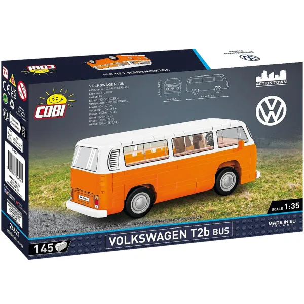 imagen de COBI: Autobús Volkswagen T2b juego de construcción (24621) 3