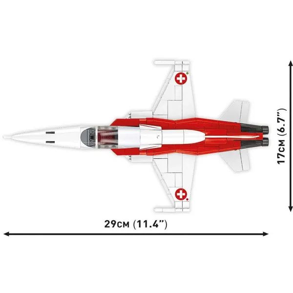 imagen de COBI: avión de combate Northrop F-5 Tiger II (5857) 6