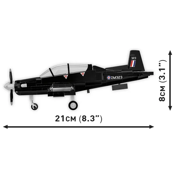 imagen de COBI: Beechcraft T-6 Texan II juguete de construcción negro (26626) 5