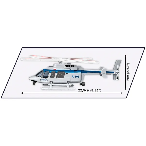 imagen de COBI: Bell 407 Policía juego de construcción (26628) 4