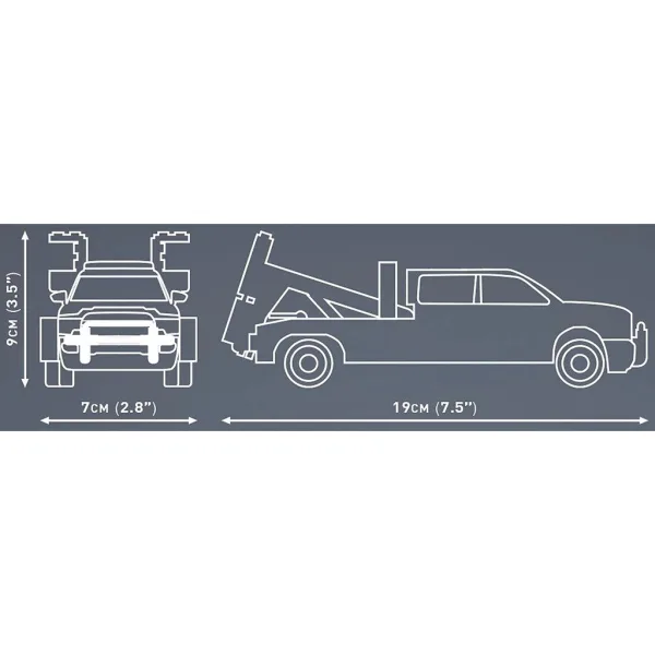 imagen de COBI: Camión de remolque Dodge RAM 3500 (24611) 5