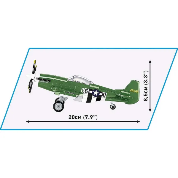 imagen de COBI: Caza Mustang P-51D modelo de construcción (5860) 6