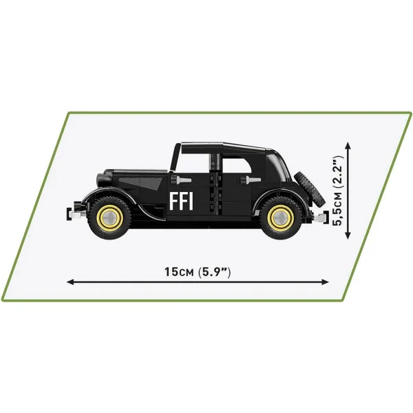 imagen de COBI: Citroën Traction 11CV BL coche de construcción (2266) 3