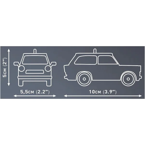 imagen de COBI: Coche de bomberos Trabant 601 (24555) 3