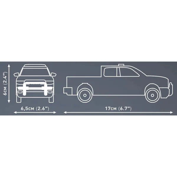 imagen de COBI: Dodge RAM 1500 coche de policía juego de construcción (24608) 5