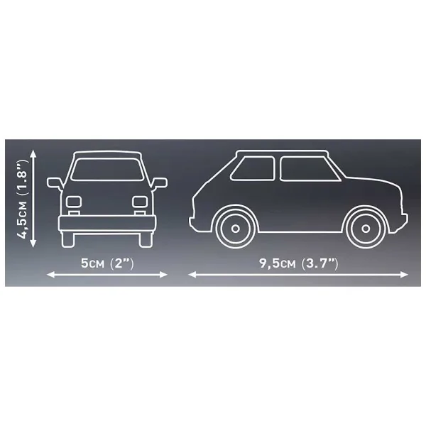 imagen de COBI: Fiat 126p el coche de construcción (24531) 4