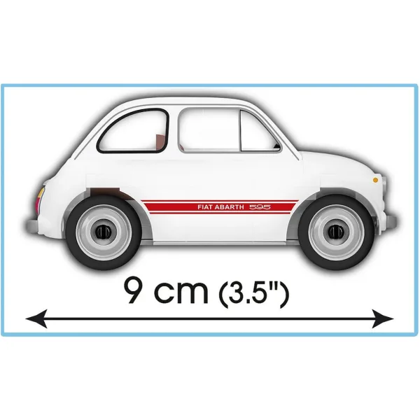 imagen de COBI: Fiat Abarth 595 juego de construcción (24524) 4