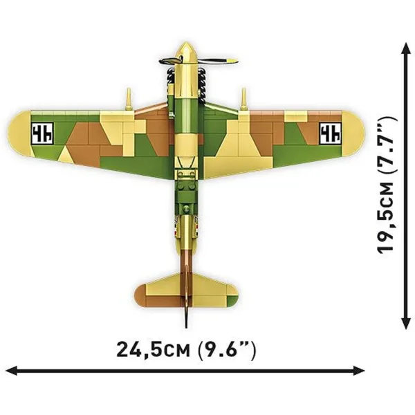 imagen de COBI: Fiat G.55 Centauro avión de construcción (5867) 5