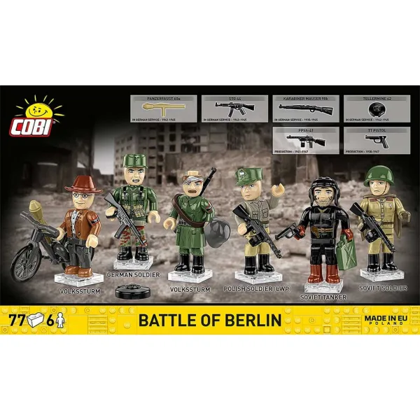 imagen de COBI: figura set de la batalla de Berlín de la WWII (2064) 2