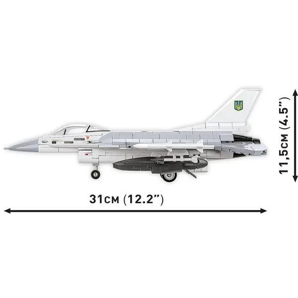 imagen de COBI: Fuerzas Armadas F-16AM Fighting Falcon juguete de construcción (5893) 6