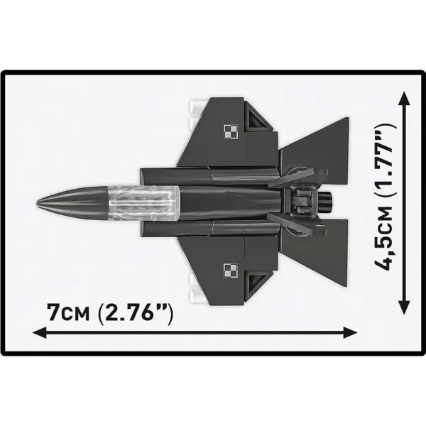 imagen de COBI: Fuerzas Armadas F-35A Lightning II "Husarz" juego de construcción (5926) 3