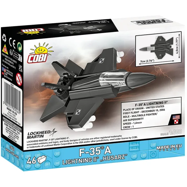 imagen de COBI: Fuerzas Armadas F-35A Lightning II "Husarz" juego de construcción (5926) 4