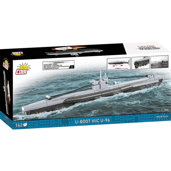 imagen de COBI: Juguete de construcción submarino WW II U-Boot VIIC U-96 (4857) 6