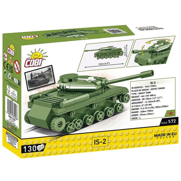 imagen de COBI: Juguete de construcción tanque IS-2 (3098) 5