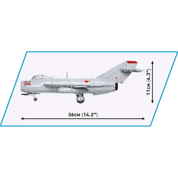 imagen de COBI: MiG-17 caza de construcción (5823) 6