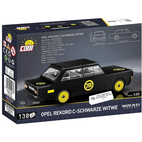 imagen de COBI: Opel Rekord C Viuda Negra juguete de construcción (24597) 3