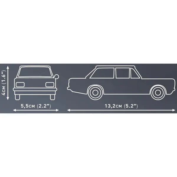 imagen de COBI: Opel Rekord C Viuda Negra juguete de construcción (24597) 4