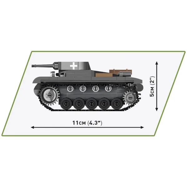 imagen de COBI: Panzer II Ausf. A juego de construcción (2718) 5