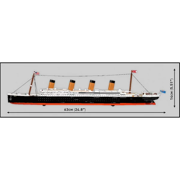 imagen de COBI: R.M.S. Titanic barco juego de construcción (1688) 4