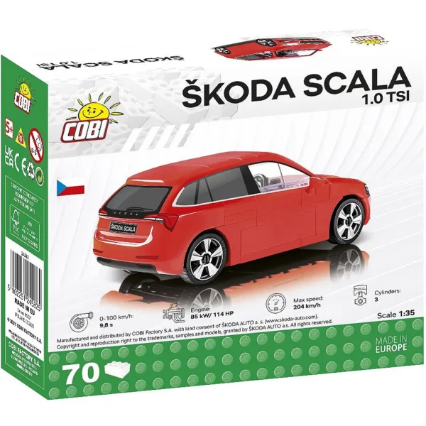 imagen de COBI: Škoda Scala 1.0 TSI juego de construcción (24582) 3