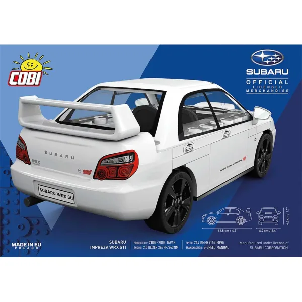 imagen de COBI: Subaru Impreza WRX STI coche de construcción (24649) 2