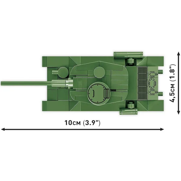imagen de COBI: tanque soviético T-34/85 juego de construcción (3092) 4