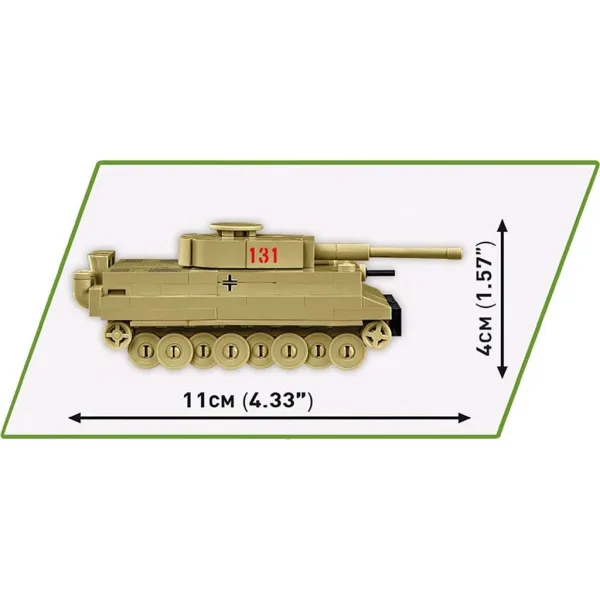 imagen de COBI: tanque Tiger I 131 juego de construcción (3095) 3
